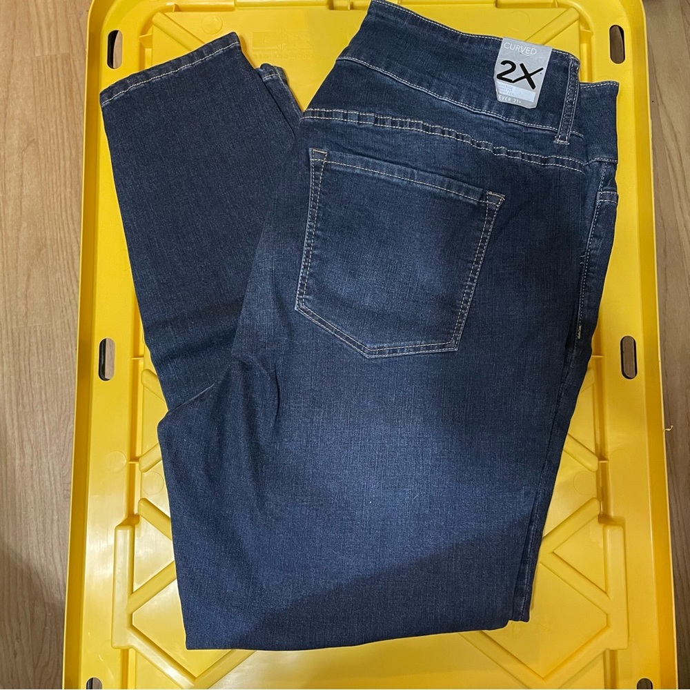 Forever 21 high rise curvy skinny jeans plus size 2X